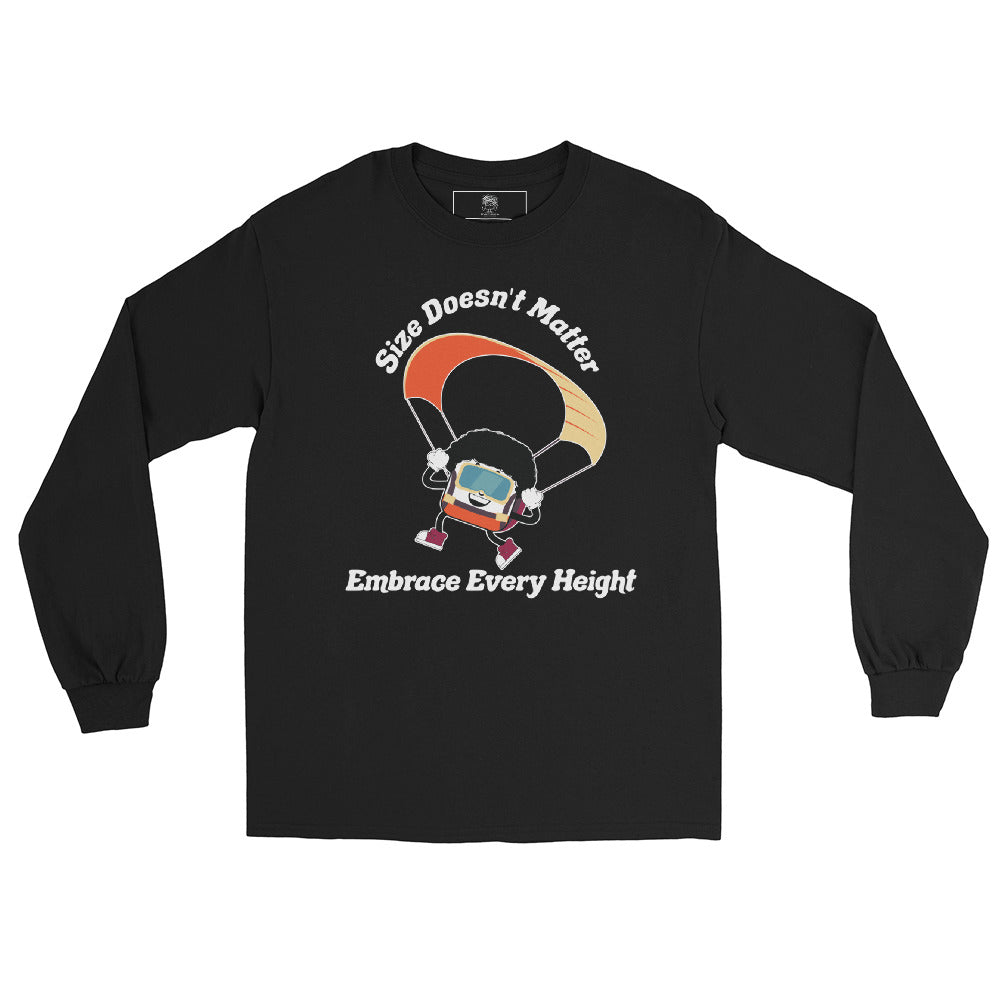 Size Doesn't Matter Men’s Long Sleeve T-Shirt