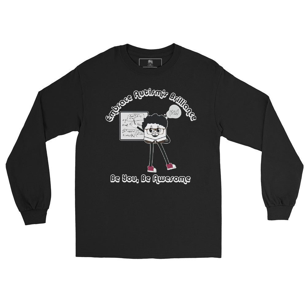 Embrace Autism's Brilliance Men’s Long Sleeve T-Shirt