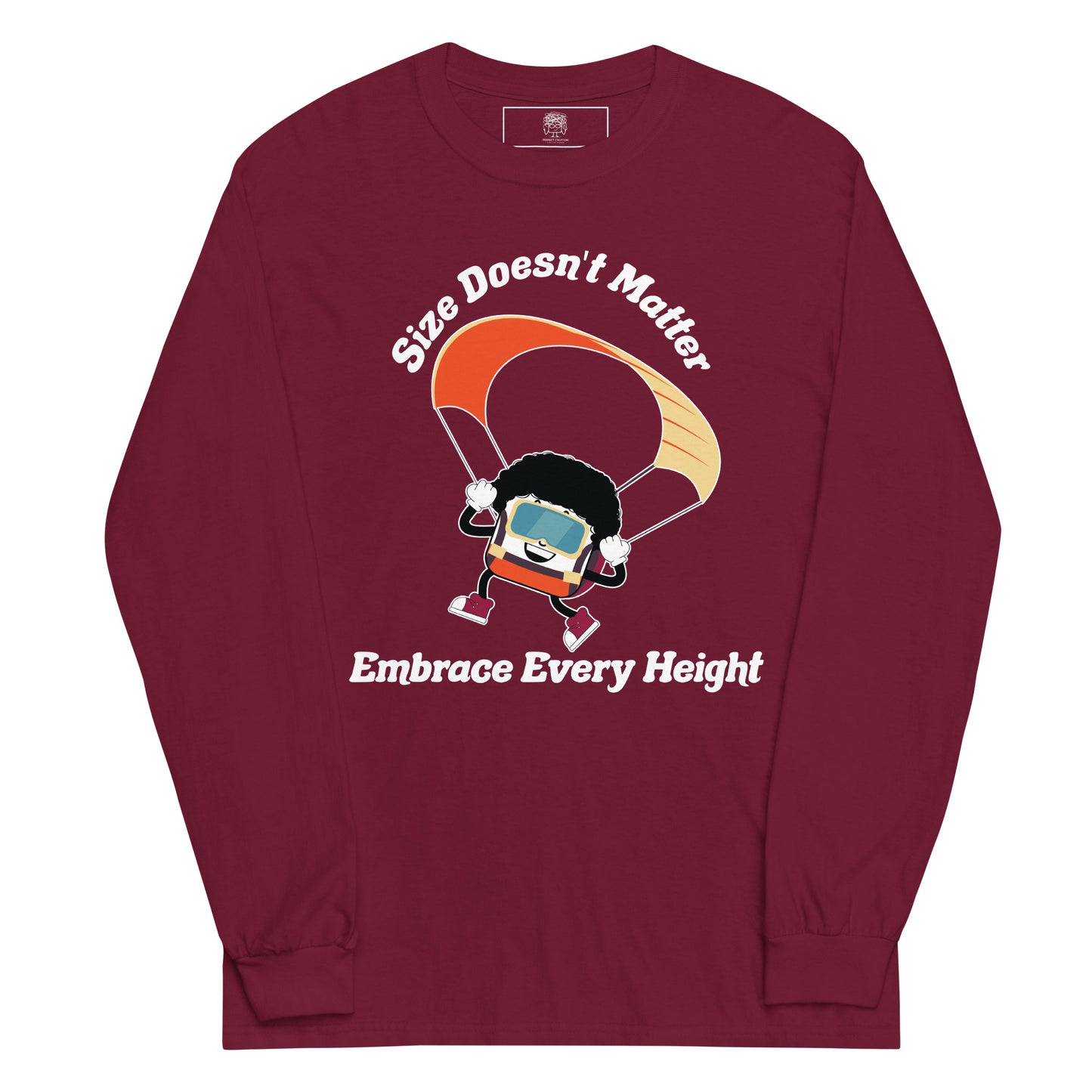 Size Doesn't Matter Men’s Long Sleeve T-Shirt