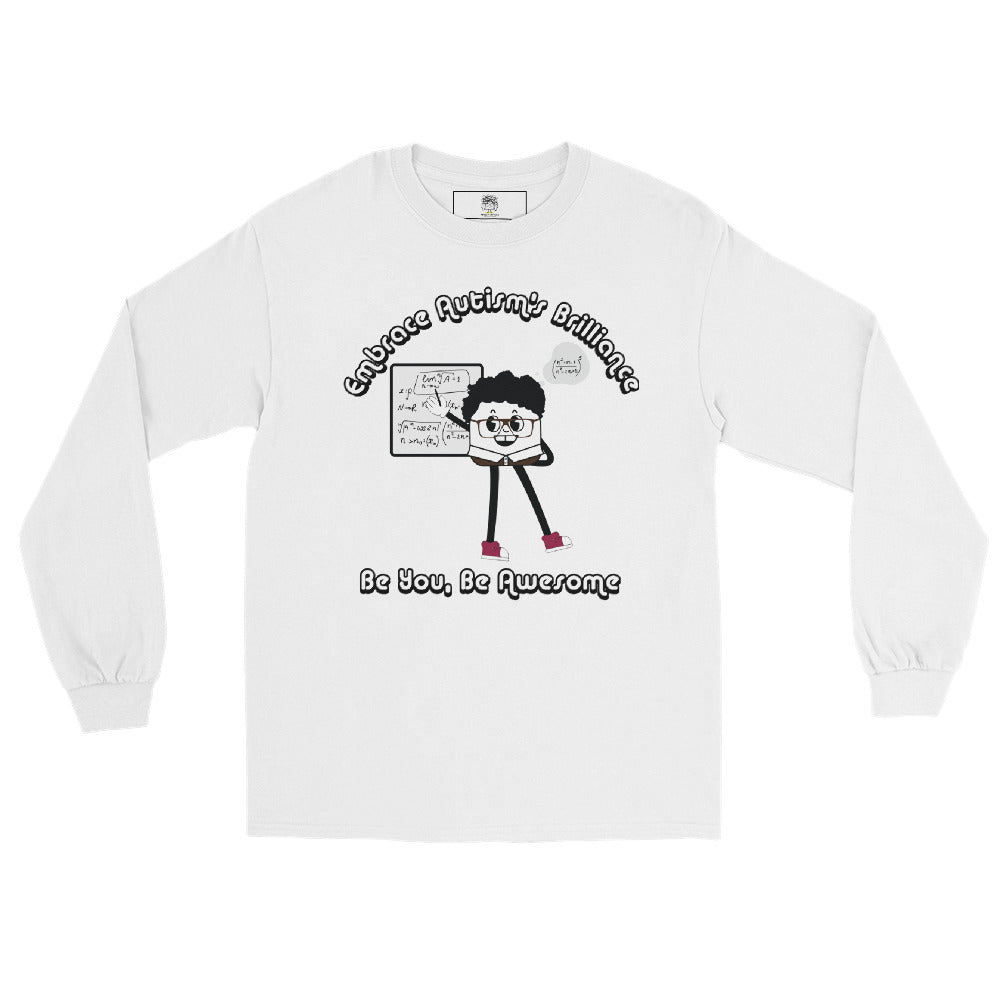 Embrace Autism's Brilliance Men’s Long Sleeve T-Shirt
