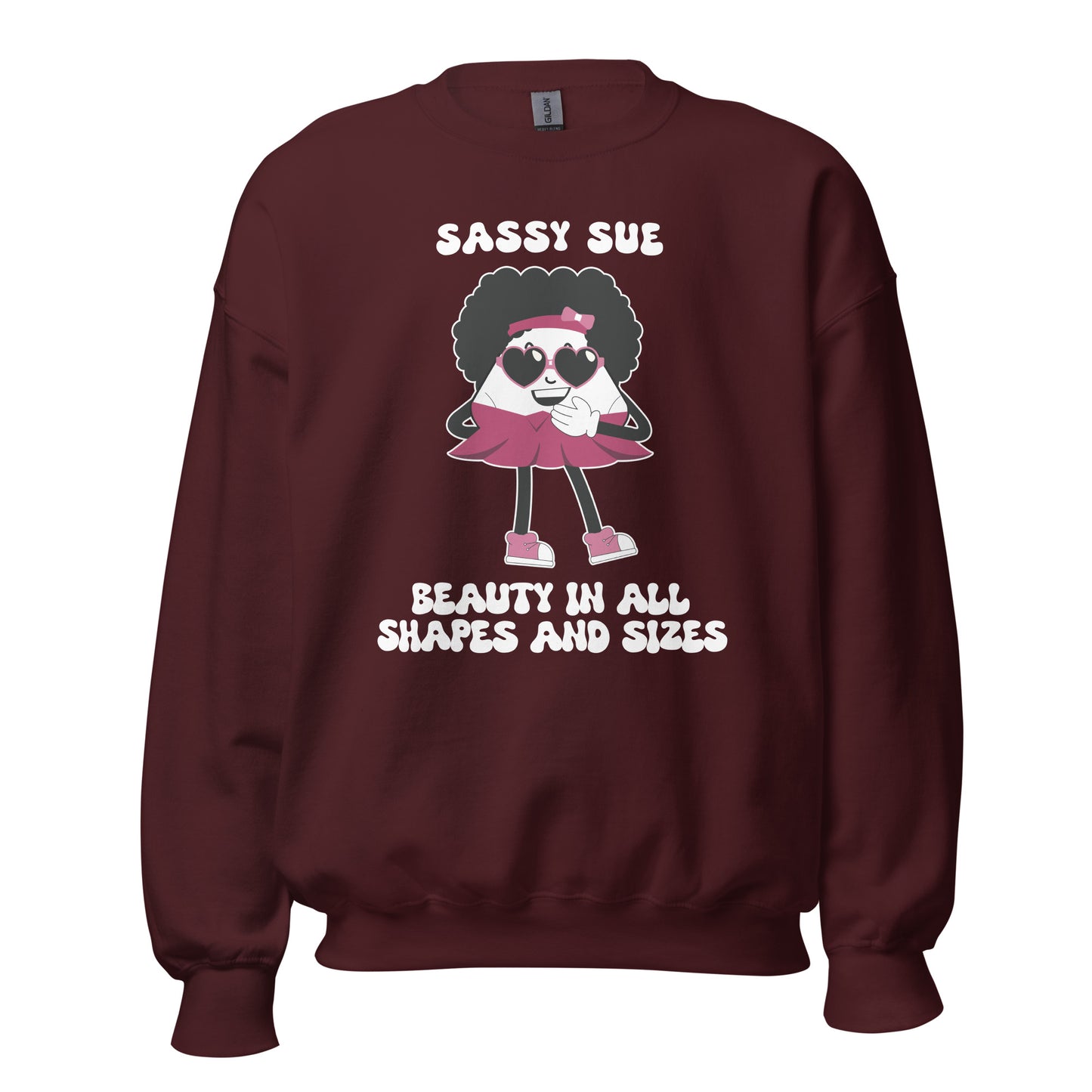 Beauty In All Ahapes And Sizes Classic Unisex Sweatshirt