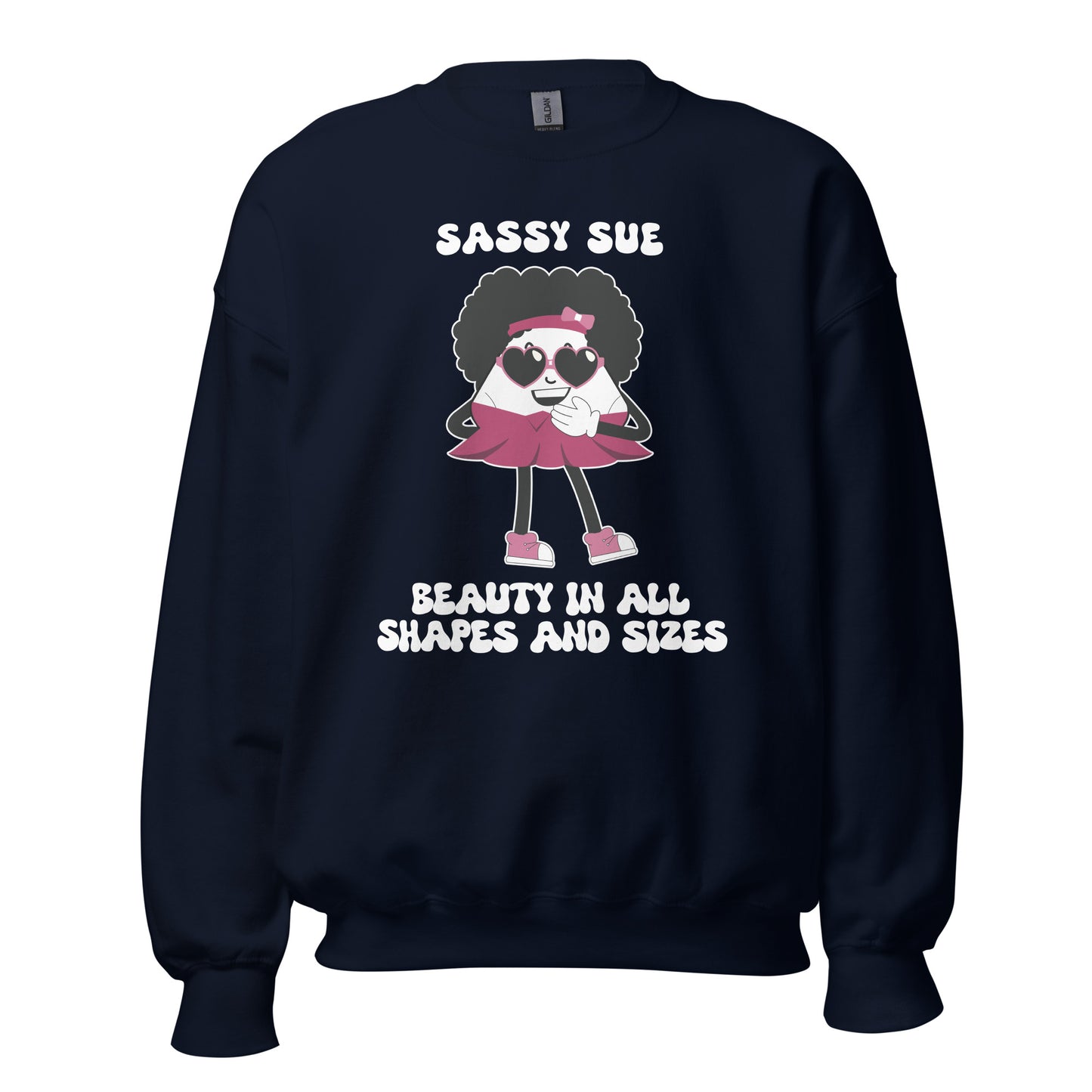 Beauty In All Ahapes And Sizes Classic Unisex Sweatshirt