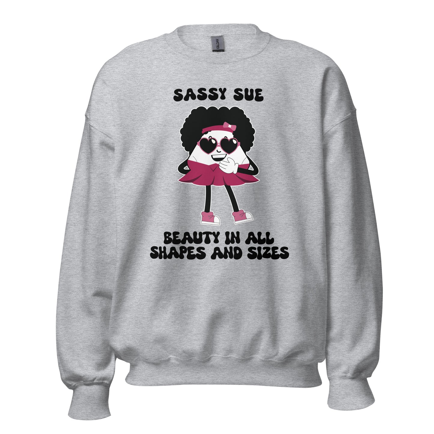 Beauty In All Ahapes And Sizes Classic Unisex Sweatshirt