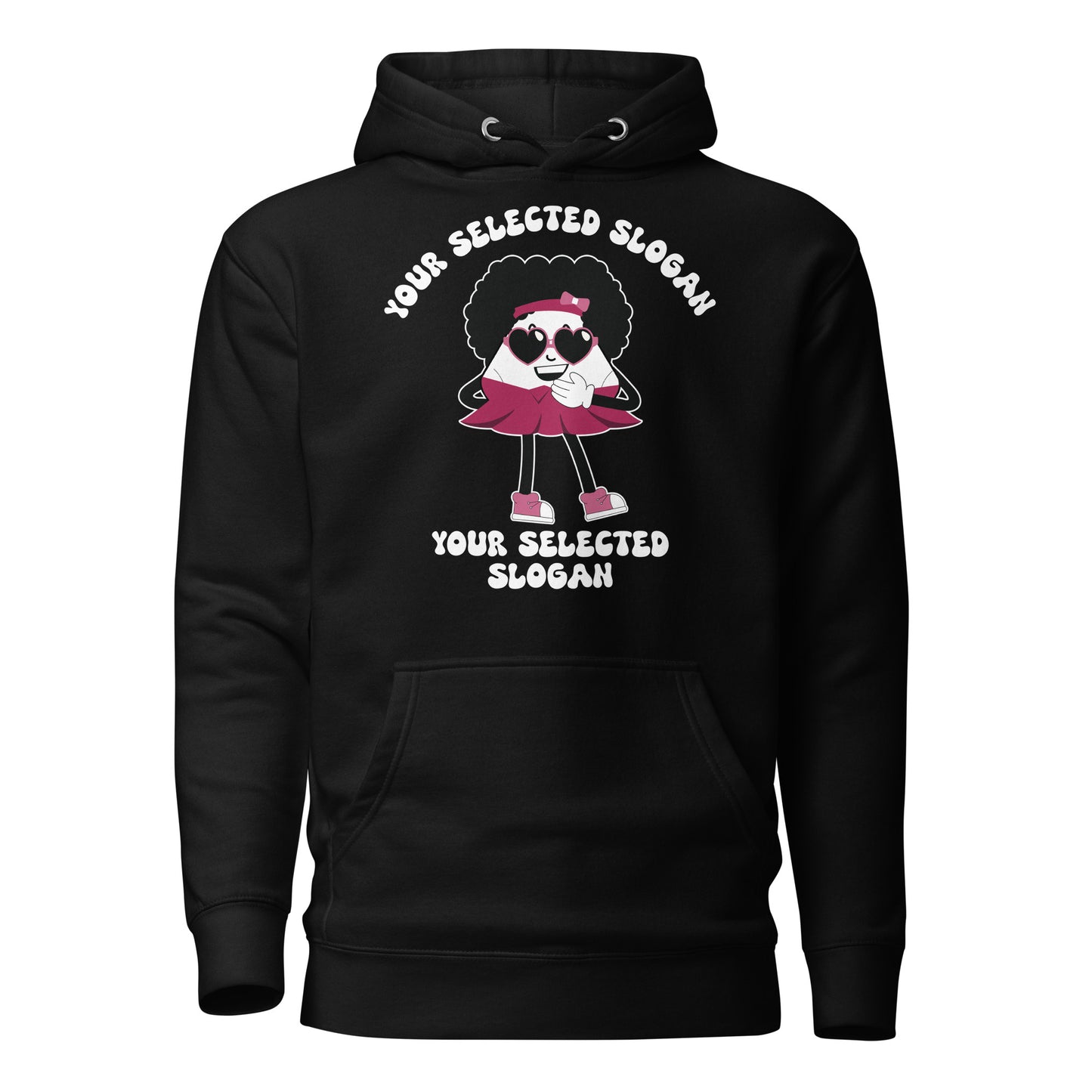 Personalised Sassy Sue Premium Unisex Hoodie