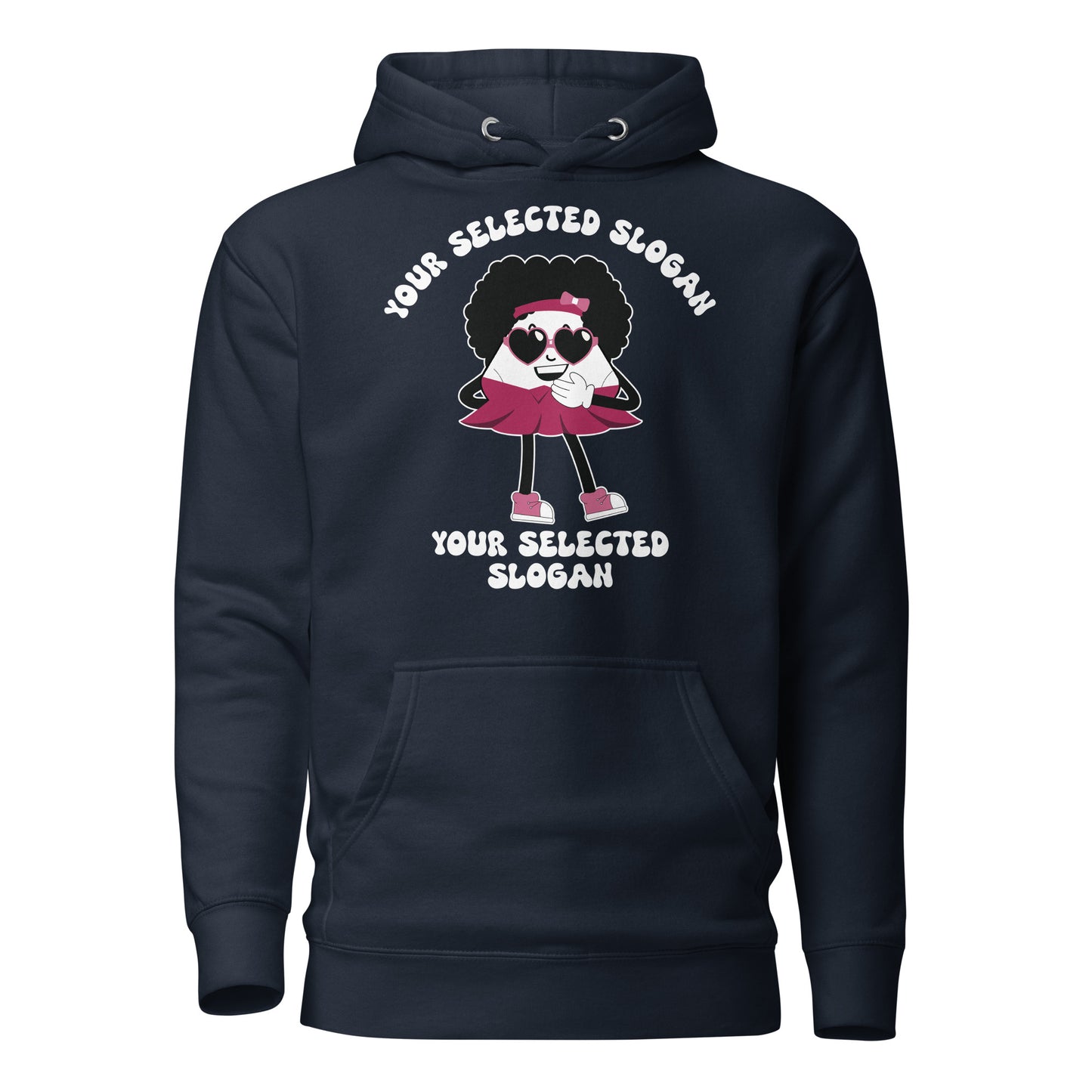 Personalised Sassy Sue Premium Unisex Hoodie