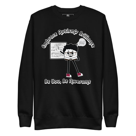 Embrace Autism's Brilliance Premium Unisex Sweatshirt