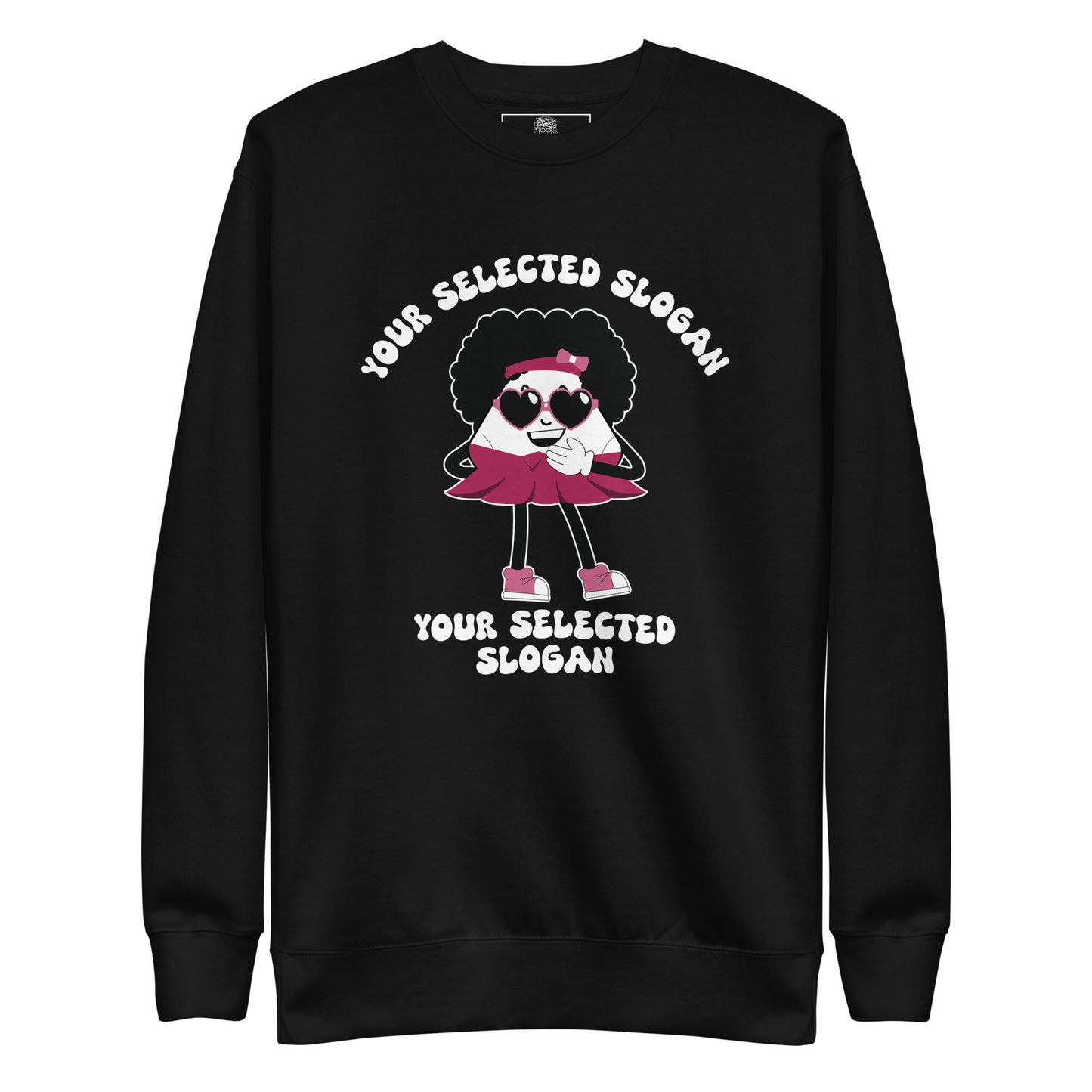 Personalised Sassy Sue Premium Unisex Sweatshirt