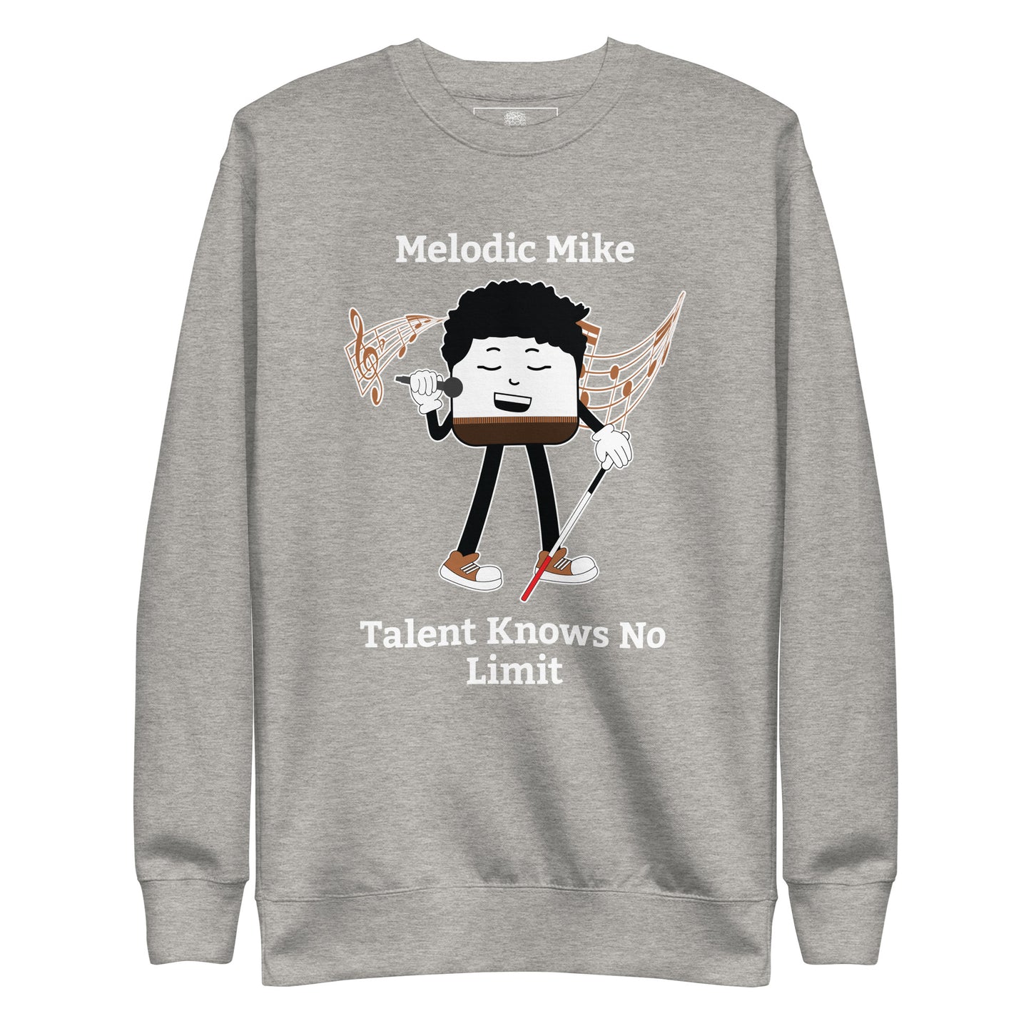 Talent Knows No Limit Premium Unisex Sweatshirt