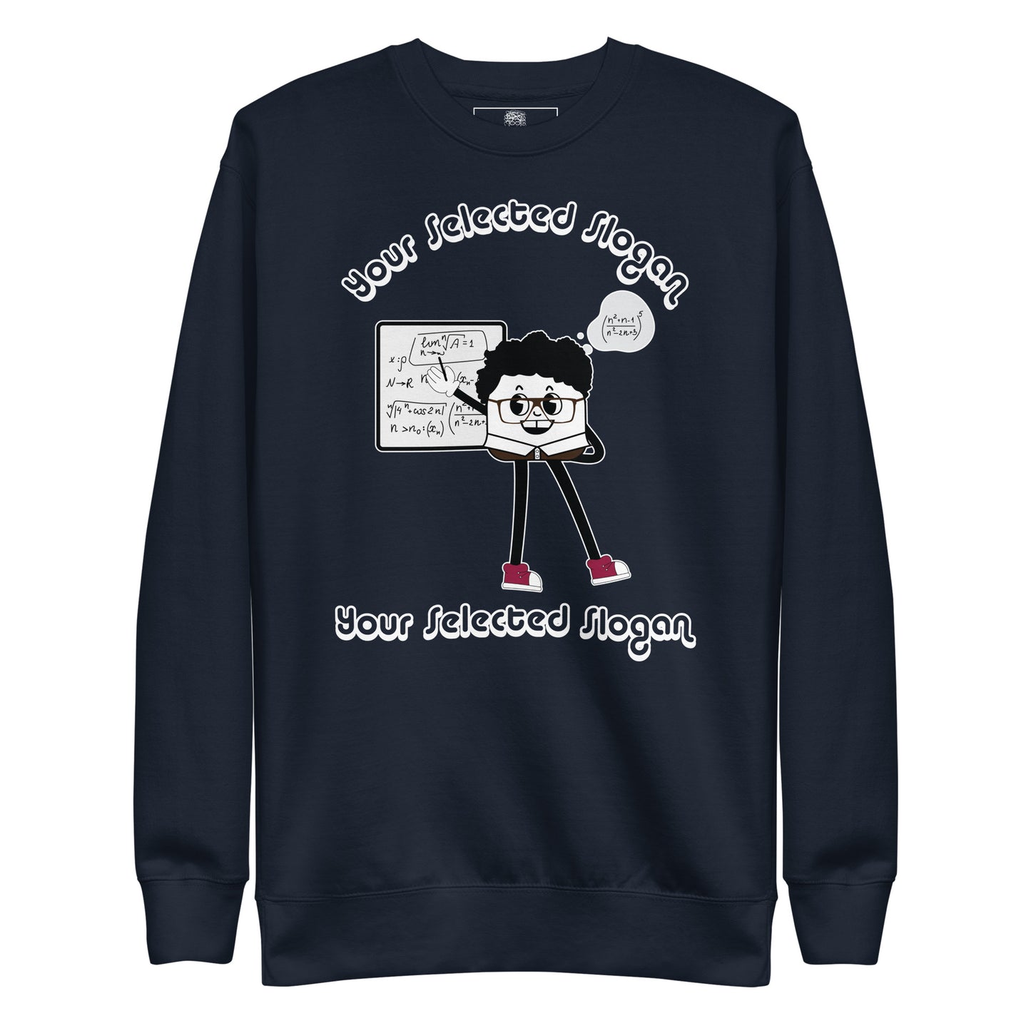 Personalised Beanpole Bert Premium Unisex Sweatshirt