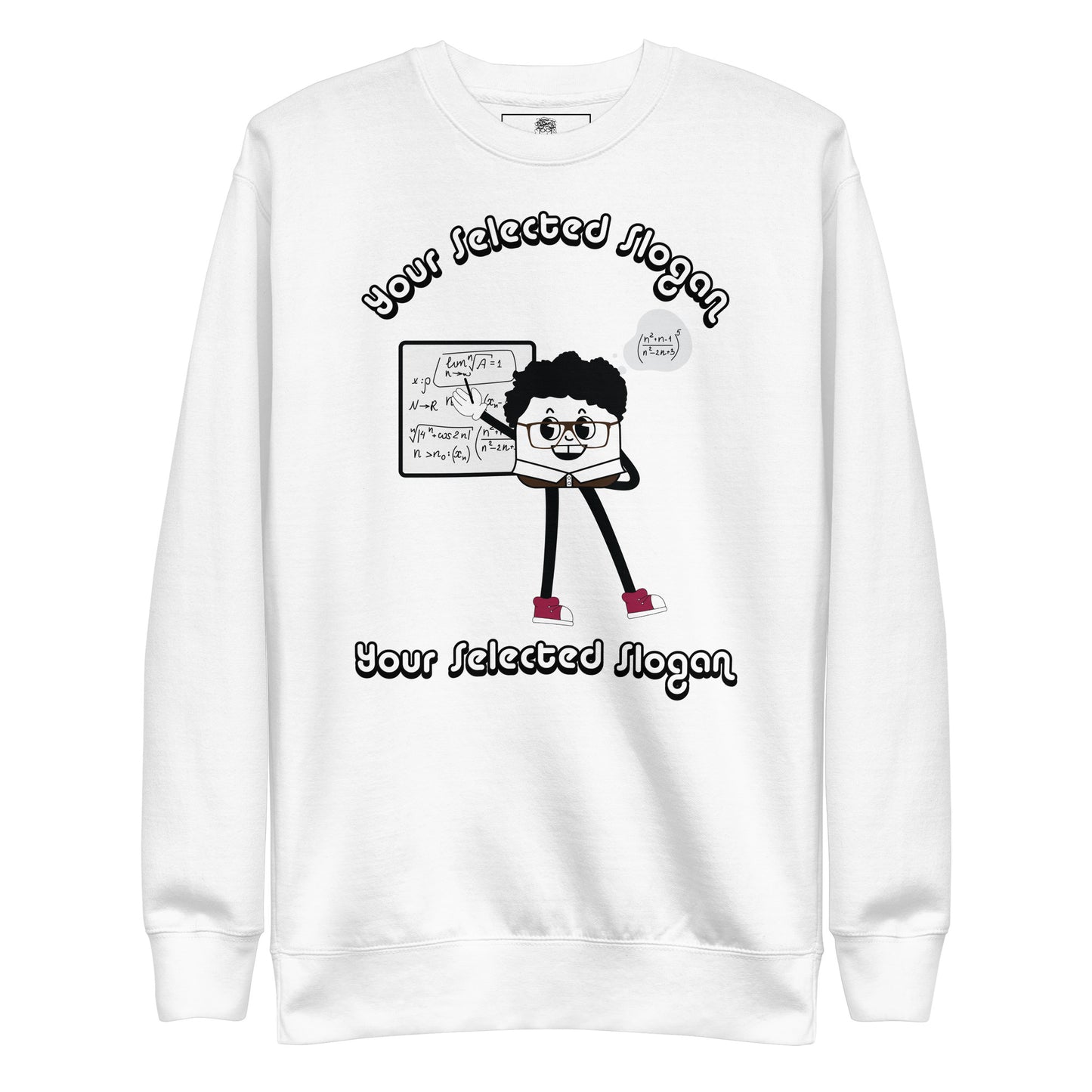 Personalised Beanpole Bert Premium Unisex Sweatshirt