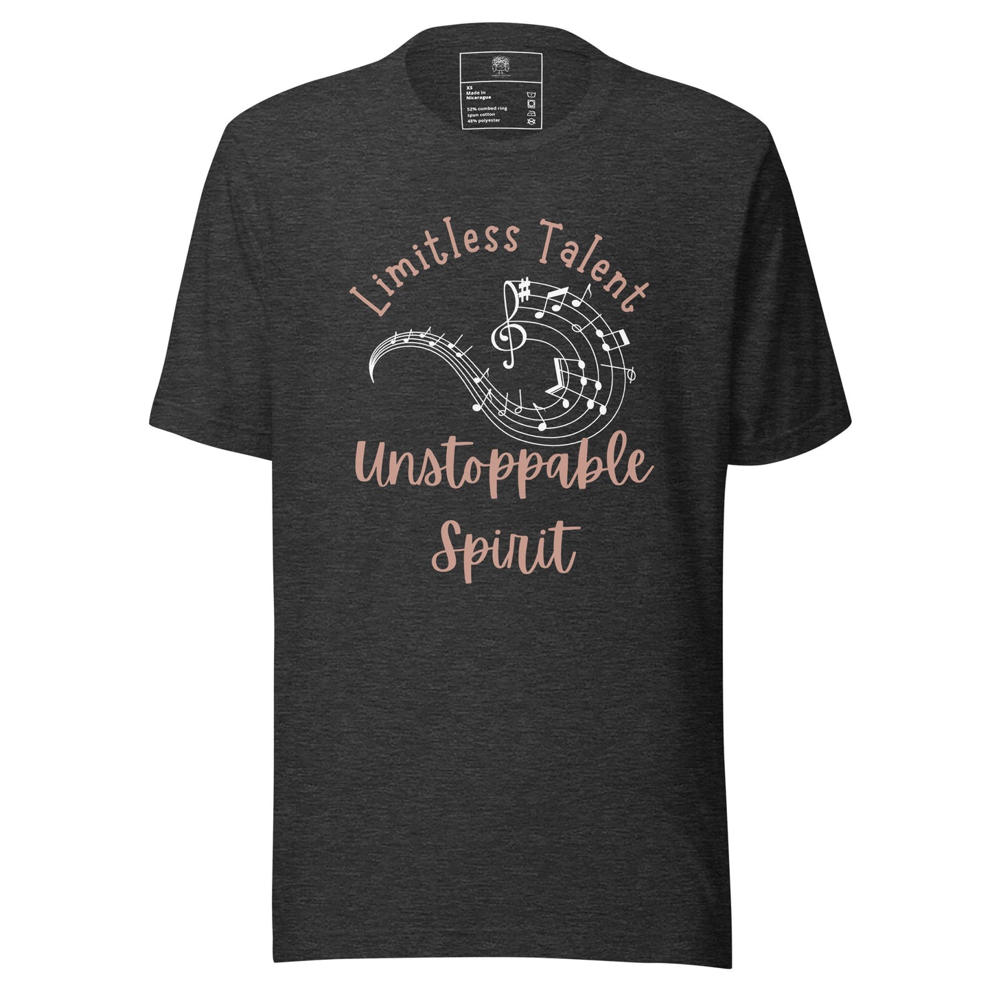 Limitless Talent, Unstoppable Spirit Unisex T-shirt