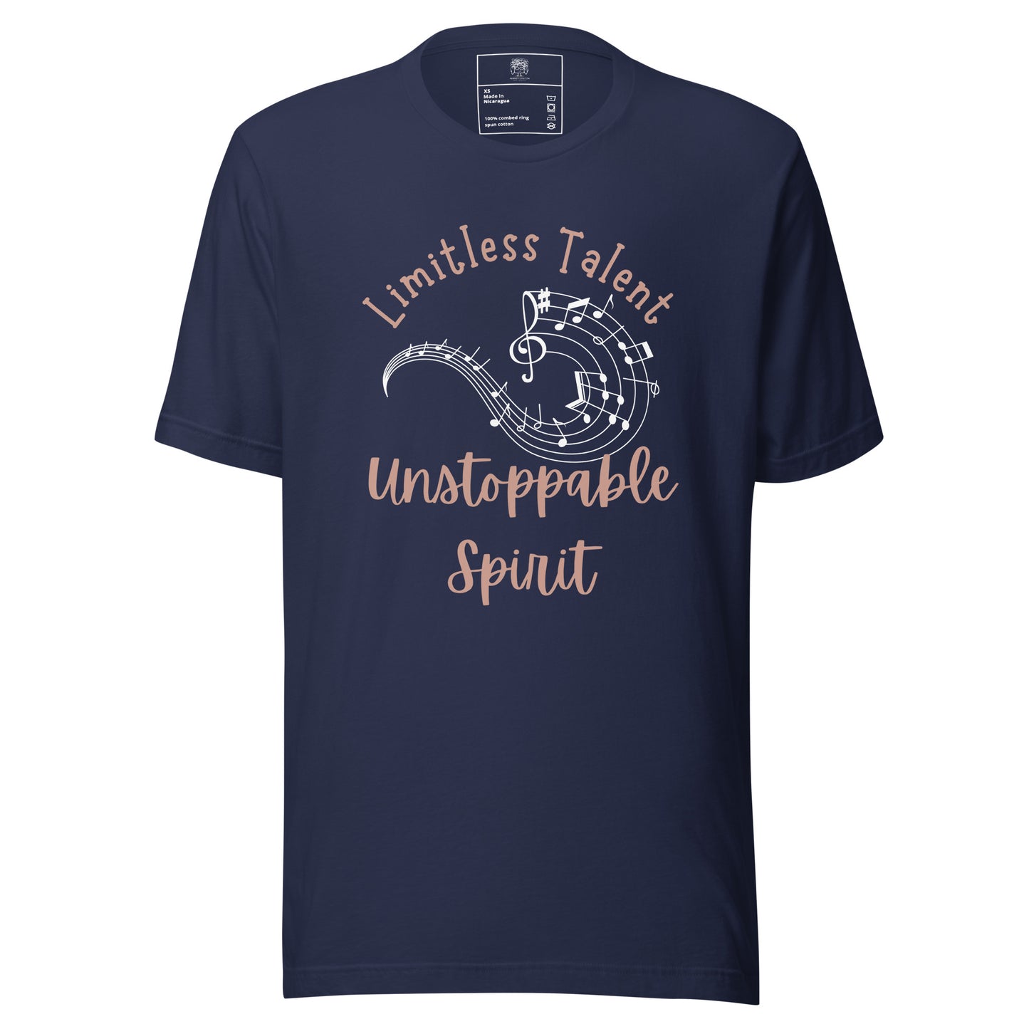 Limitless Talent, Unstoppable Spirit Unisex T-shirt