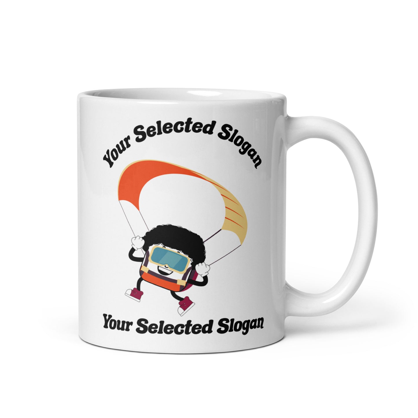 Personalised Petite Paul White Glossy Mug