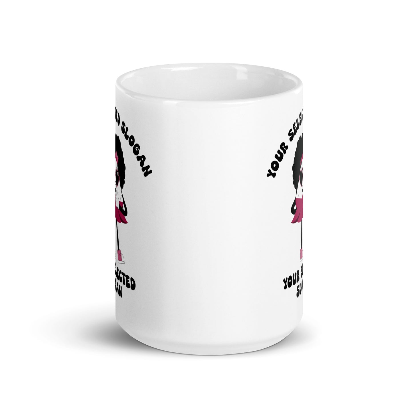 Personalised Sassy Sue White Glossy Mug