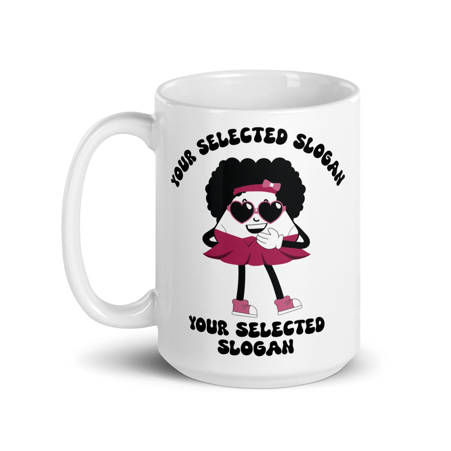 Personalised Sassy Sue White Glossy Mug