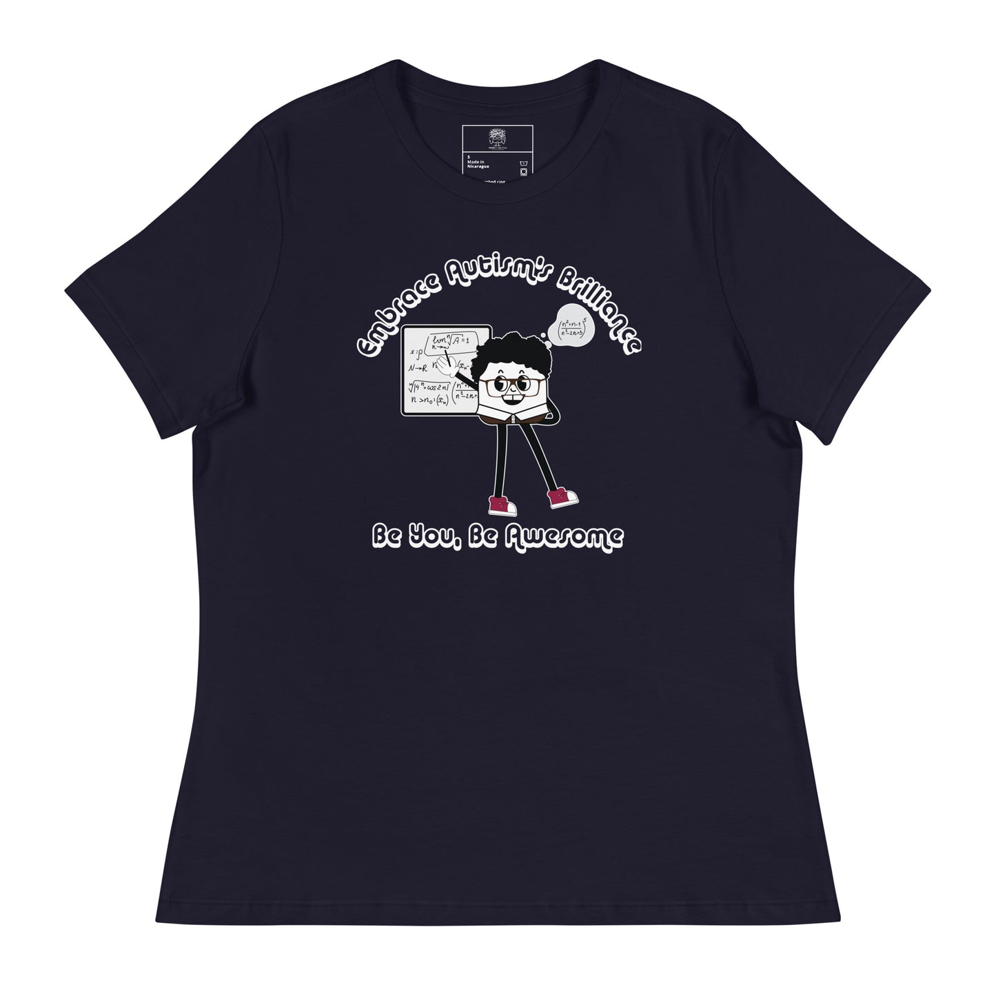 Embrace Autism's Brilliance Women's Relaxed T-Shirt