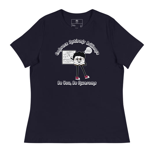 Embrace Autism's Brilliance Women's Relaxed T-Shirt
