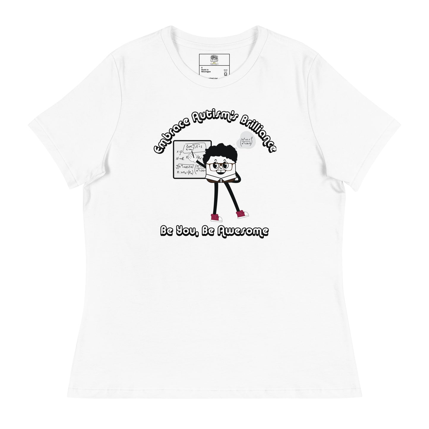 Embrace Autism's Brilliance Women's Relaxed T-Shirt