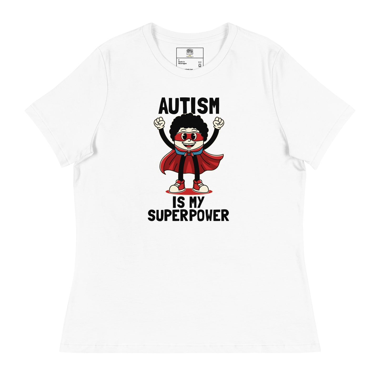 Autism is My Superpower Women’s Relaxed T-Shirt