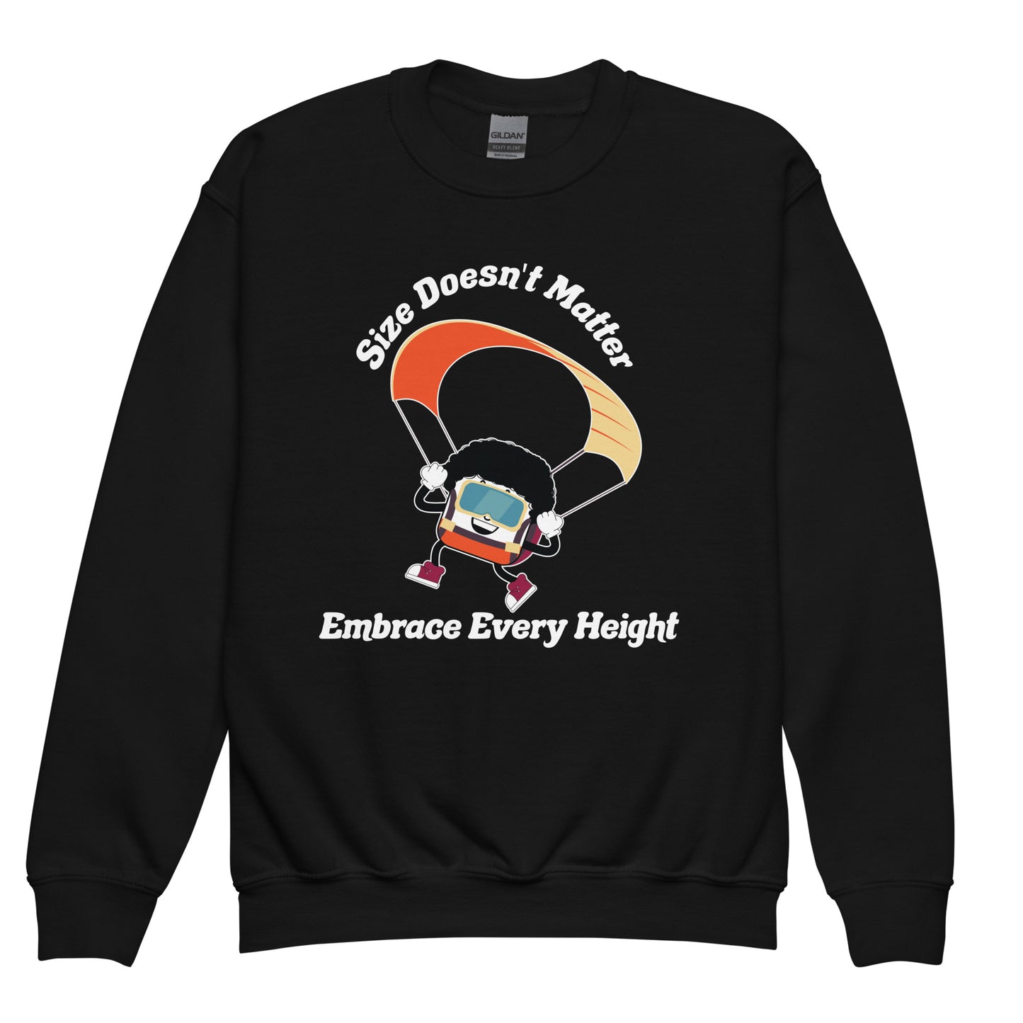 Size Doesn't Matter Youth Crew Neck Sweatshirt