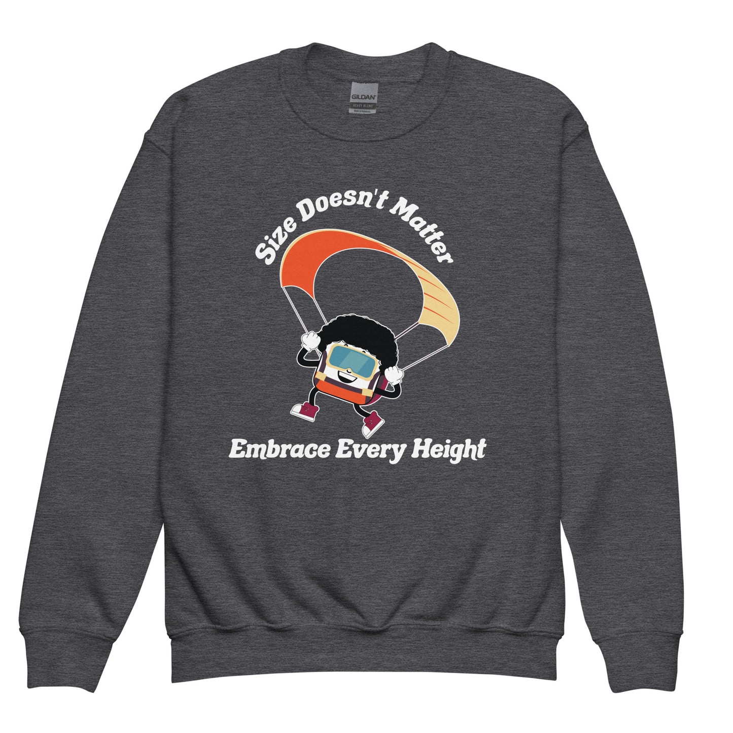 Size Doesn't Matter Youth Crew Neck Sweatshirt