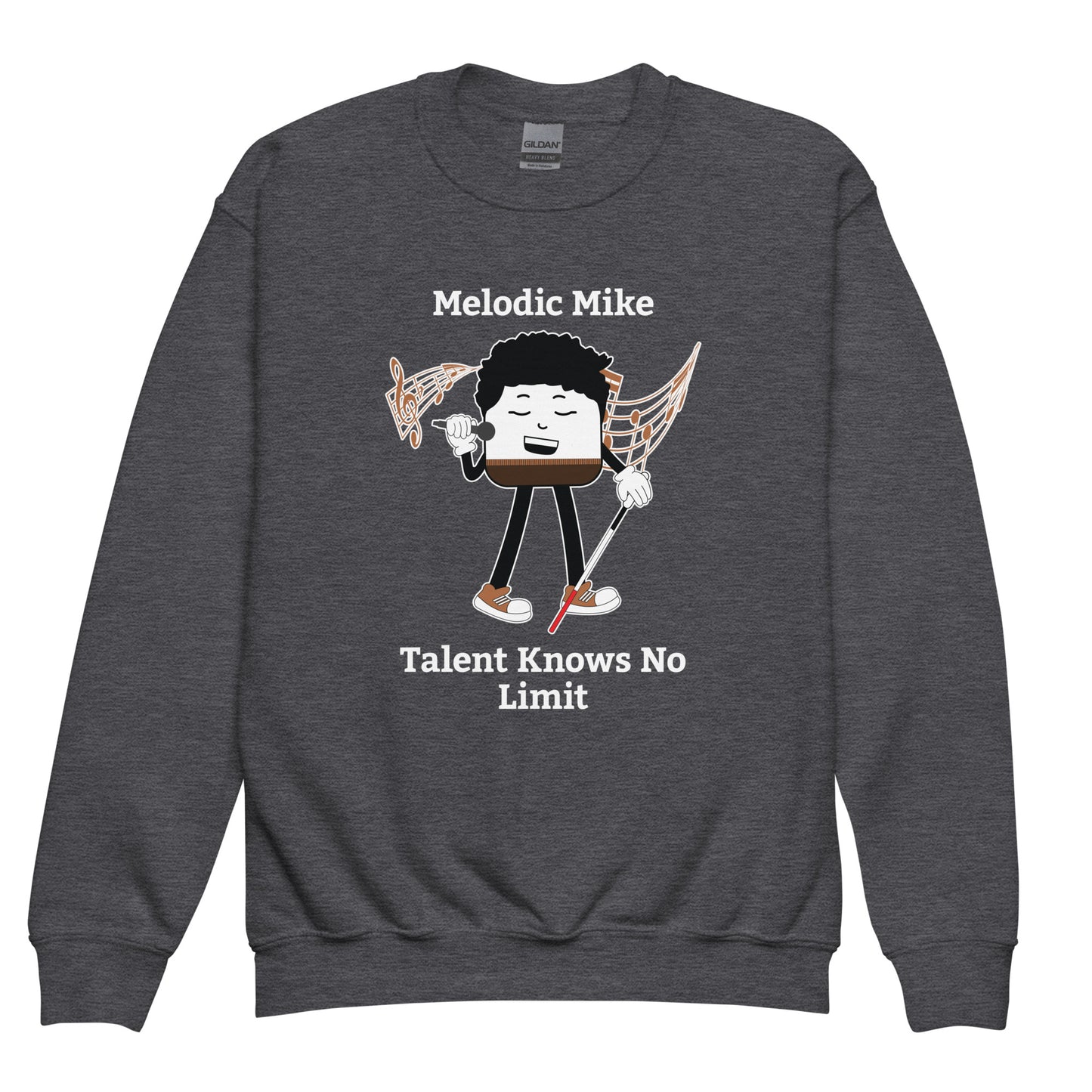 Talent Knows No Limit Youth Crew Neck Sweatshirt