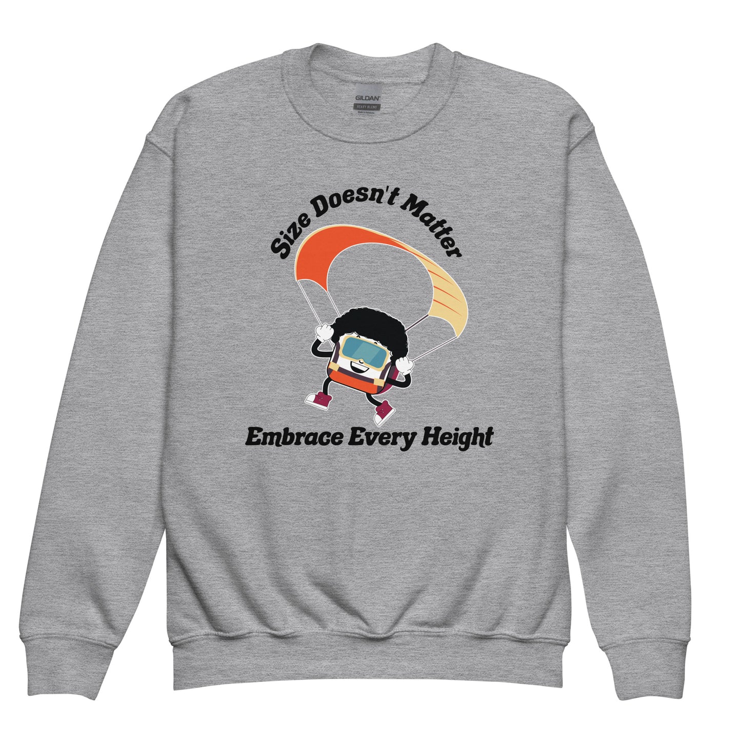 Size Doesn't Matter Youth Crew Neck Sweatshirt