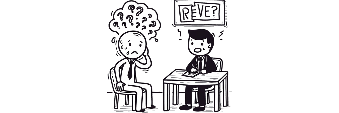 Man being interviewed