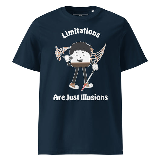 Melodic Mike Limitations Are Just Illusions Unisex Organic T-Shirt