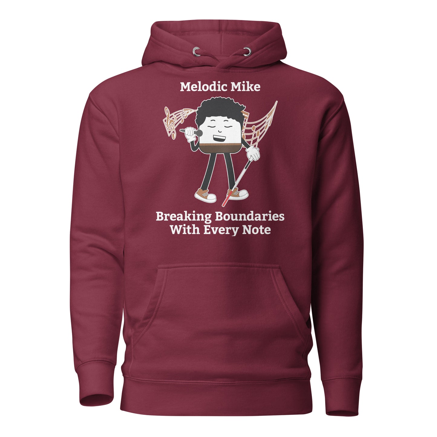 Breaking Boundaries With Every Note Premium Unisex Hoodie