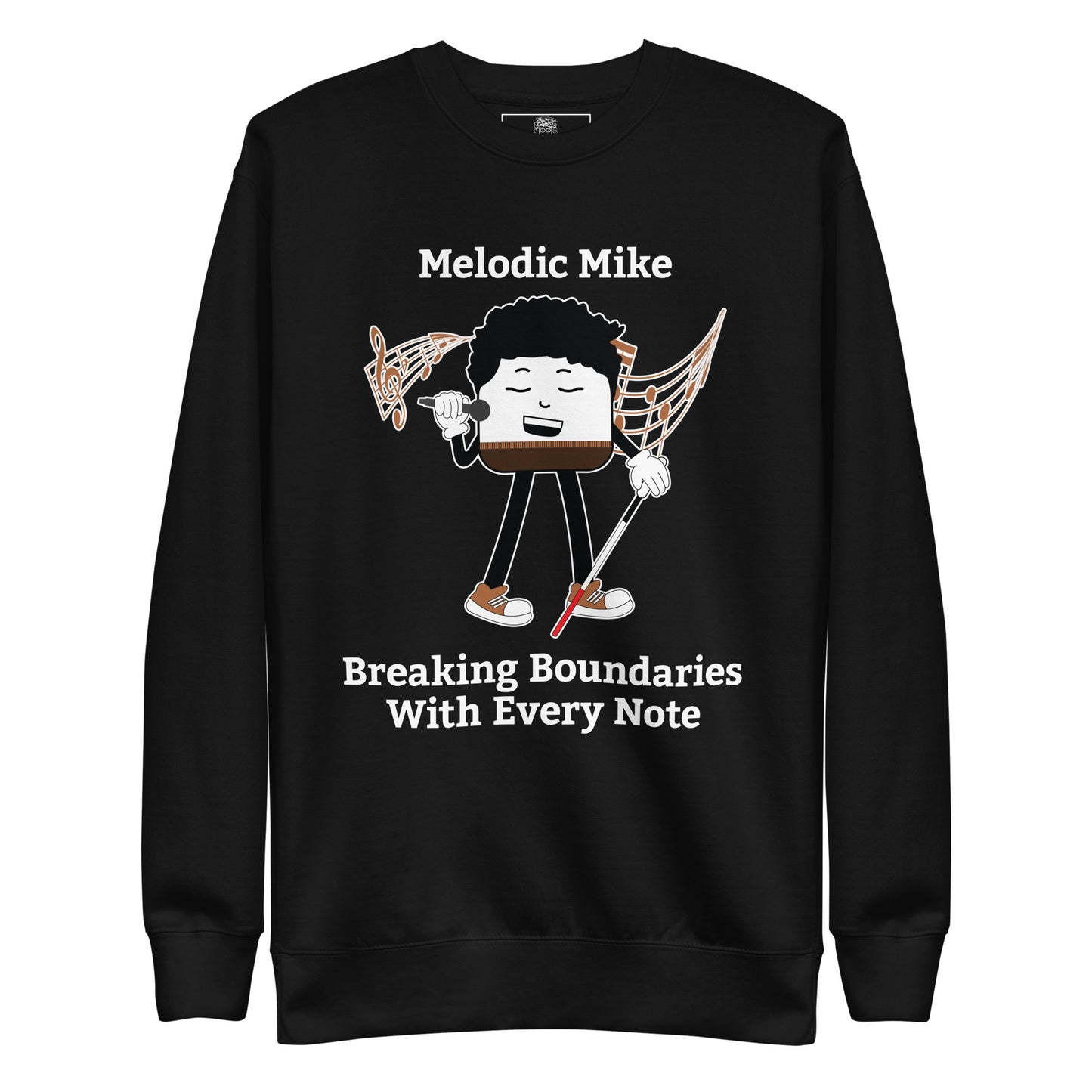 Breaking Boundaries With Every Note Premium Unisex Sweatshirt