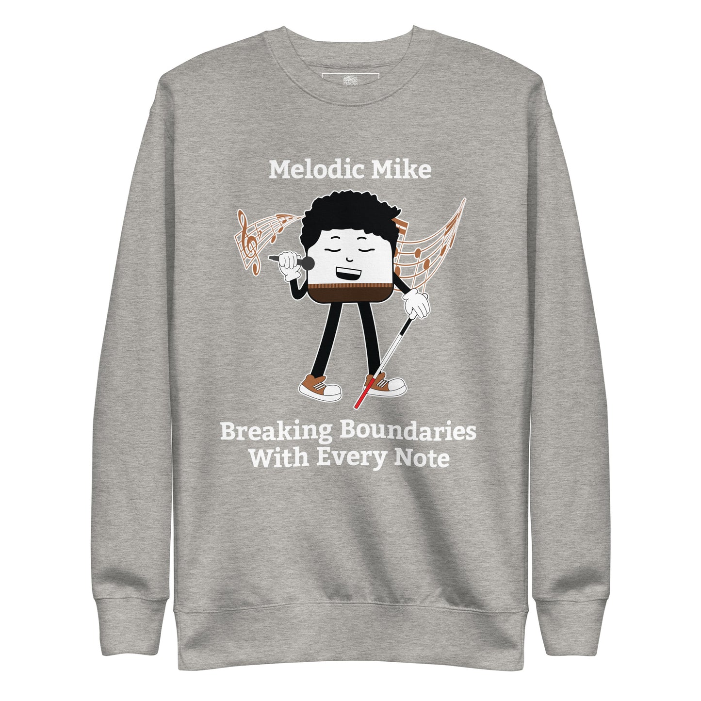 Breaking Boundaries With Every Note Premium Unisex Sweatshirt