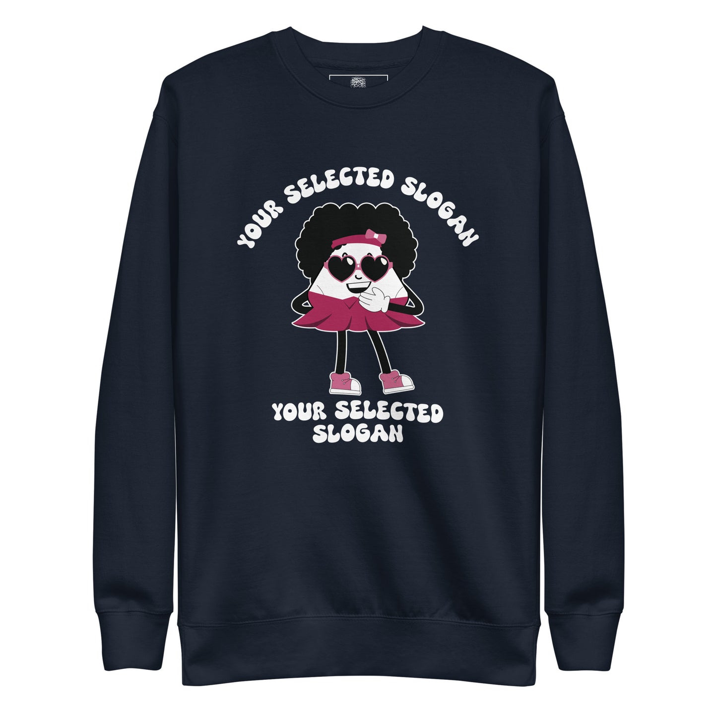 Personalised Sassy Sue Premium Unisex Sweatshirt