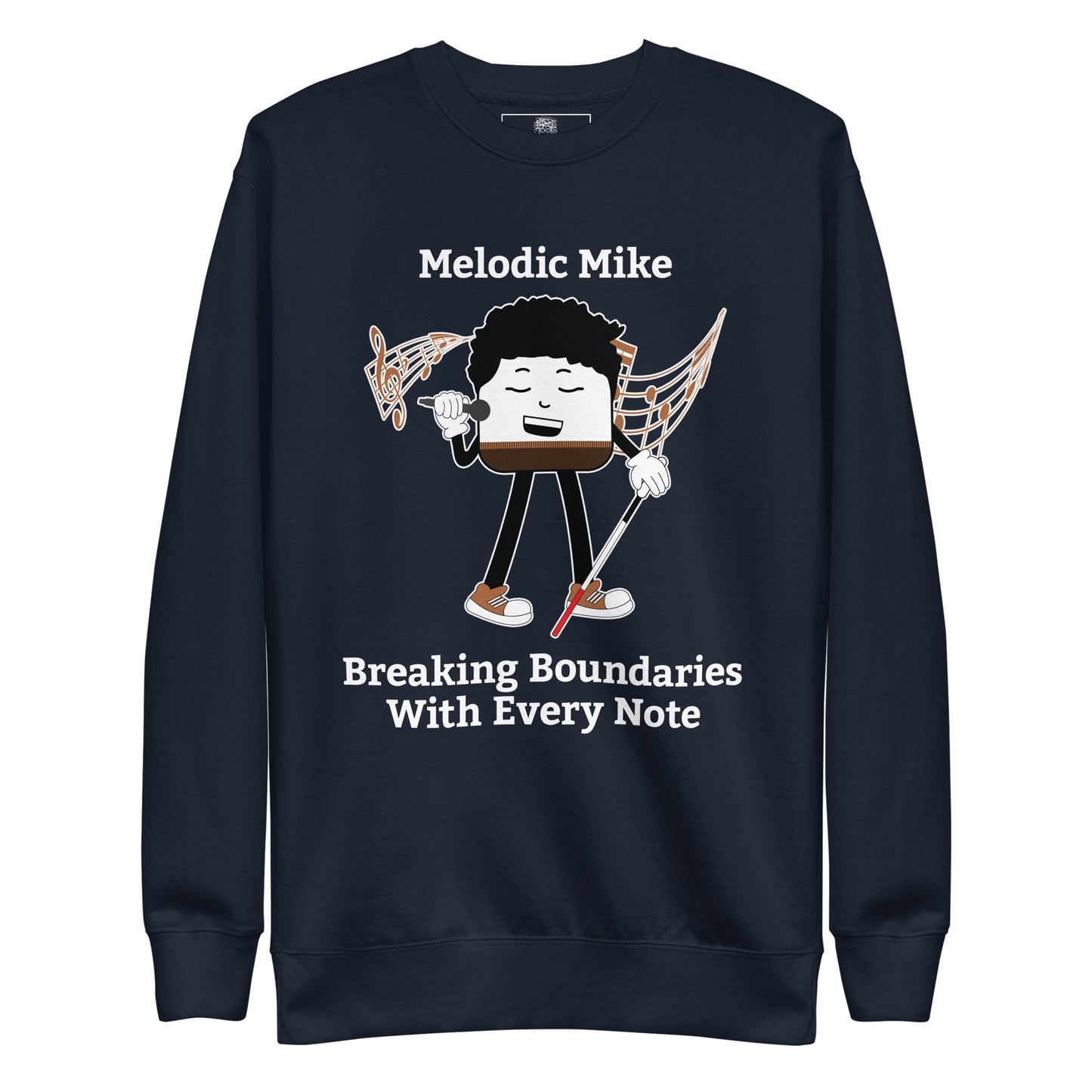 Breaking Boundaries With Every Note Premium Unisex Sweatshirt