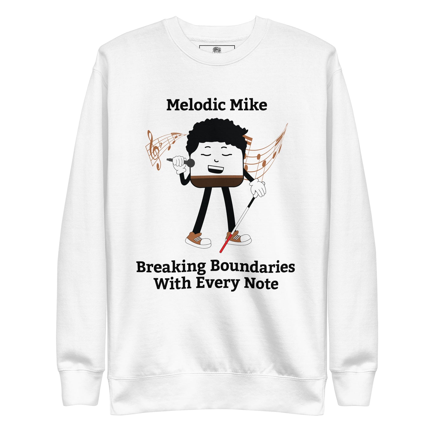 Breaking Boundaries With Every Note Premium Unisex Sweatshirt
