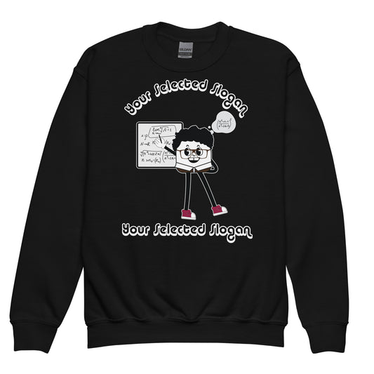 Personalised Beanpole Bert Youth Crew Neck Sweatshirt
