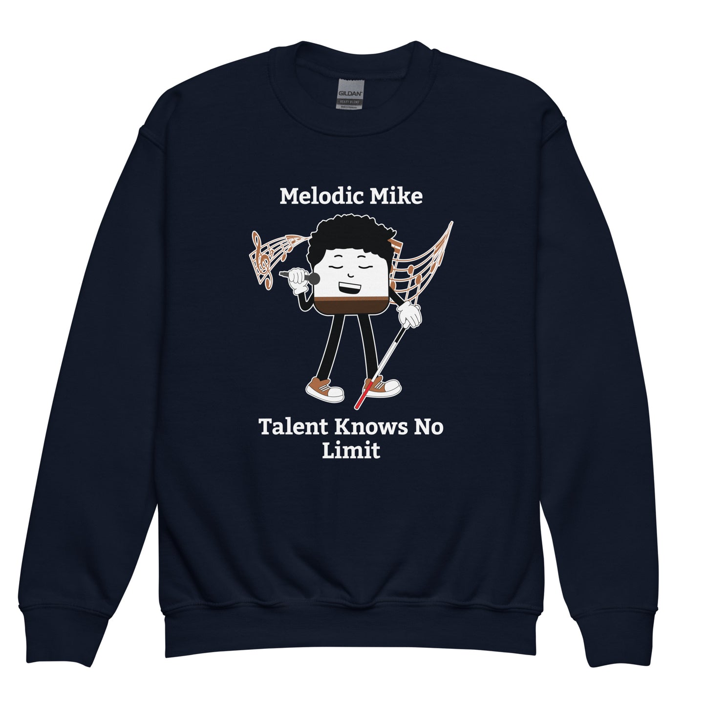 Talent Knows No Limit Youth Crew Neck Sweatshirt